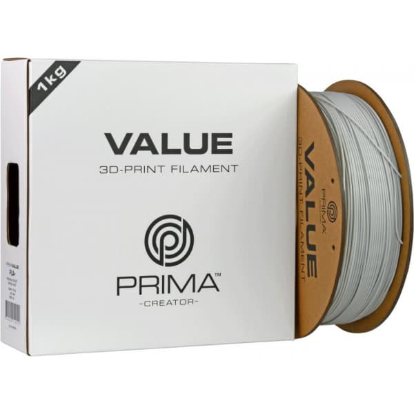 PrimaValue PLA+ High Speed filament 3D printer, 1.75 mm, grå
