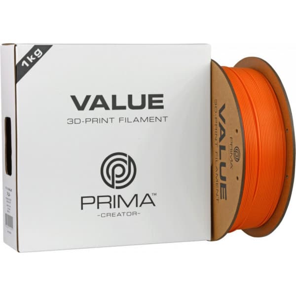 PrimaValue PLA+ filament för 3D-skrivare, 1.75 mm, orange