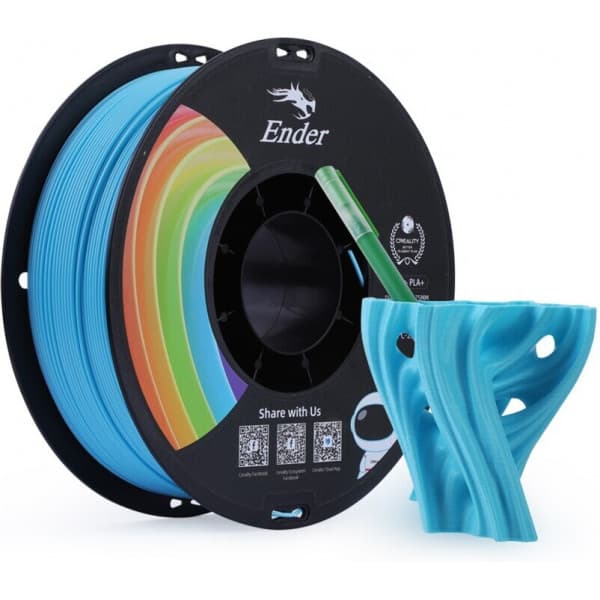 Creality Ender - PLA+ filament til 3D printer, 1.75 mm, blå
