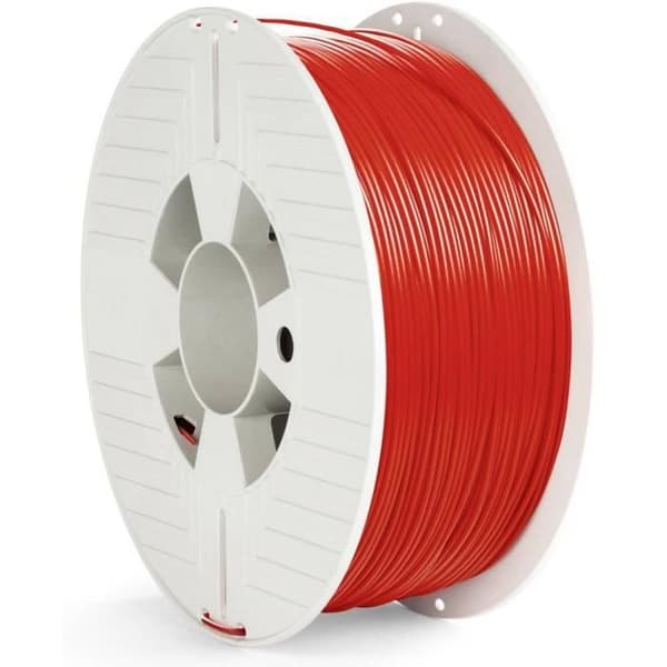 Verbatim PETG filament 1,75 mm röd - Hög slagtålighet - 1 kg