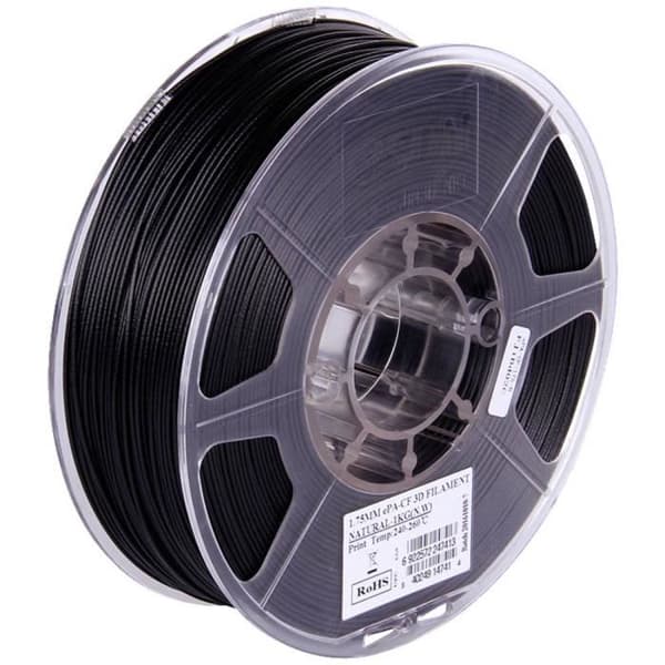 Värme- och dragbeständig PLA-filament - E SUN - 1,75 mm 1 kg kol