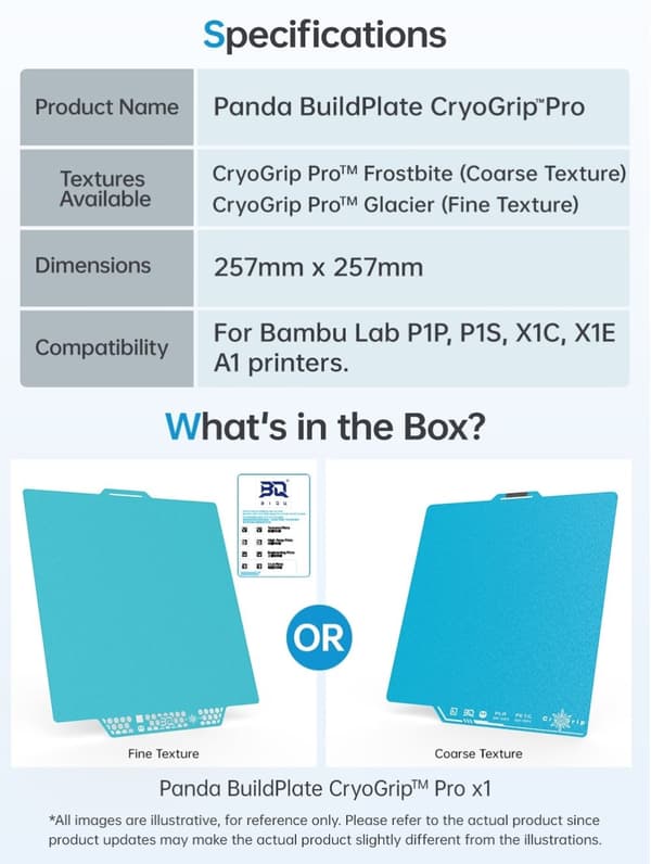Panda CryoGrip Pro Frostible - P1/X1/A1