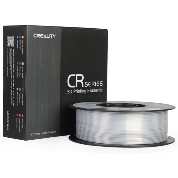 Creality CR-PLA Silk -filamentti 3D-tulostimeen, 1,75 mm, hopea