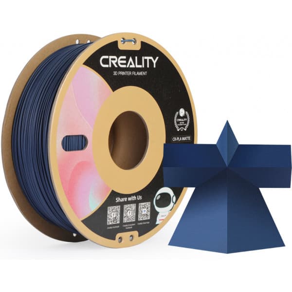 Creality CR-PLA Matt -filament för 3D-skrivare, 1,75 mm, marinblå