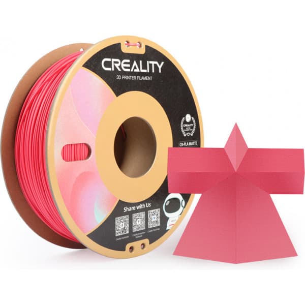 Creality CR-PLA Matte -filamentti 3D-tulostimeen, 1,75 mm, mansikanpunainen