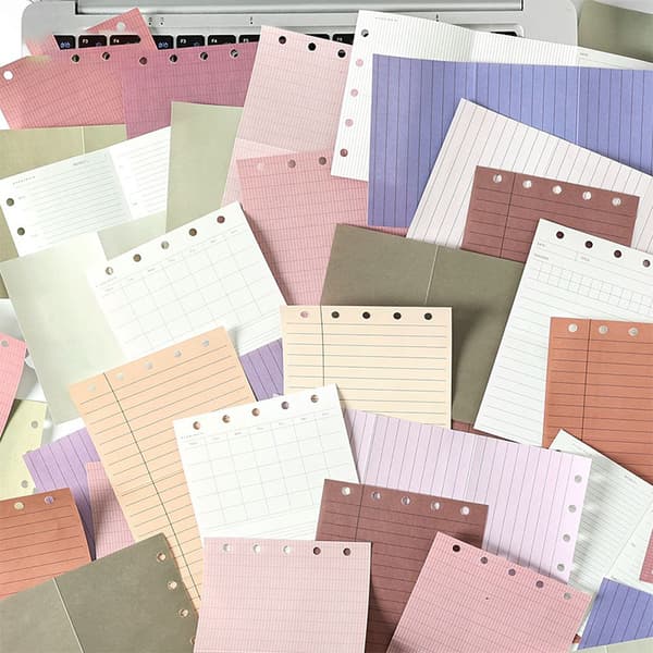 INF Muistikirjan täyttöpaperi D