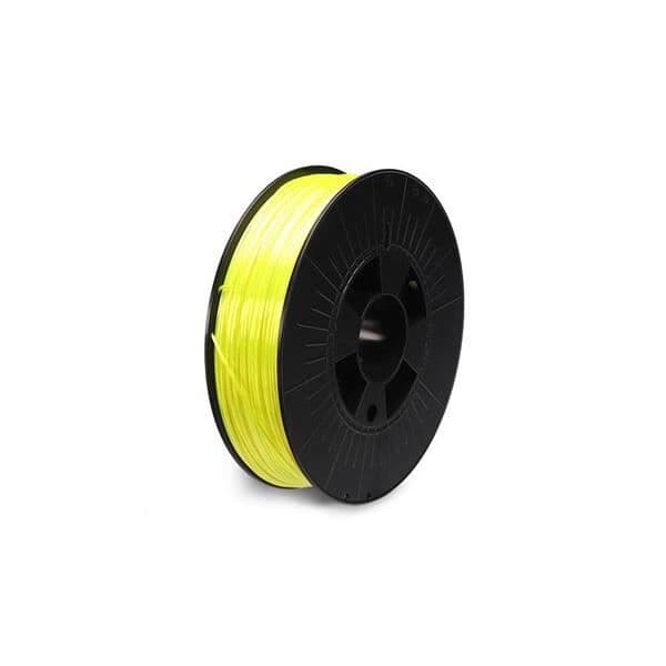 PLA FILAMENT - SATIN - 1,75 mm - FLUORESCERANDE GUL - 750 g