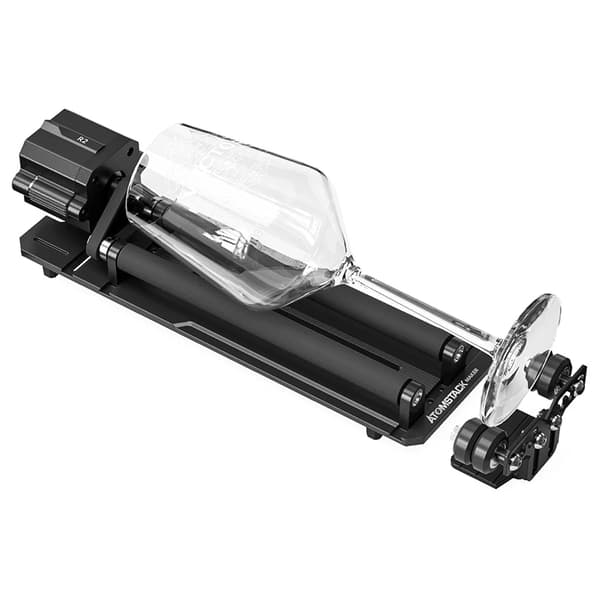 Rotary Roller, 360° Gravering, Justerbar fra 1mm til 200mm,ATOMSTAK R2-B