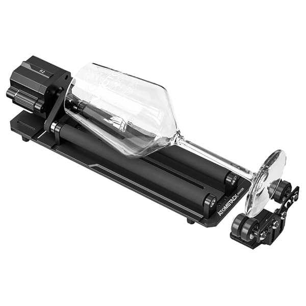 Rotary Roller, 360° Gravering, Justerbar fra 1mm til 200mm,ATOMSTAK R2-B