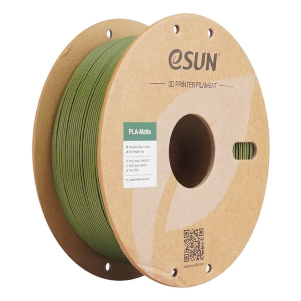 eSUN PLA-Matte 1.75mm 1kg - Olive Green