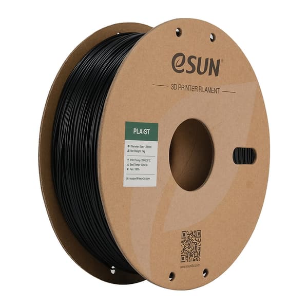 eSUN PLA ST 1.75mm 1kg - Svart