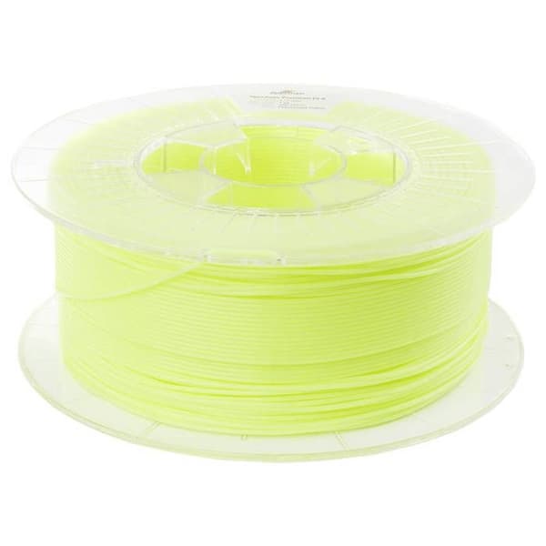 Spectrum Filament 80017 PLA Premium Luminescent PLA filament 1,75 mm 1000 g fluorescerande gul, fluorescerande, gul 1 st.