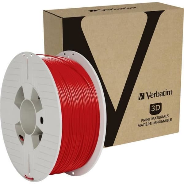 Verbatim PLA filament - Röd - 1,75 mm - 1 kg