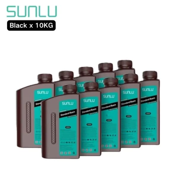 SUNLU UV-harts, Snabb härdningstid, Utmärkt precision,SVART 1000g