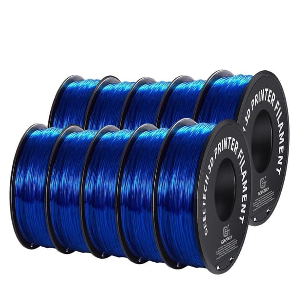 TPU 3D-tulostinlanka, 1,75 mm halkaisija, 1 kg paino,Sininen