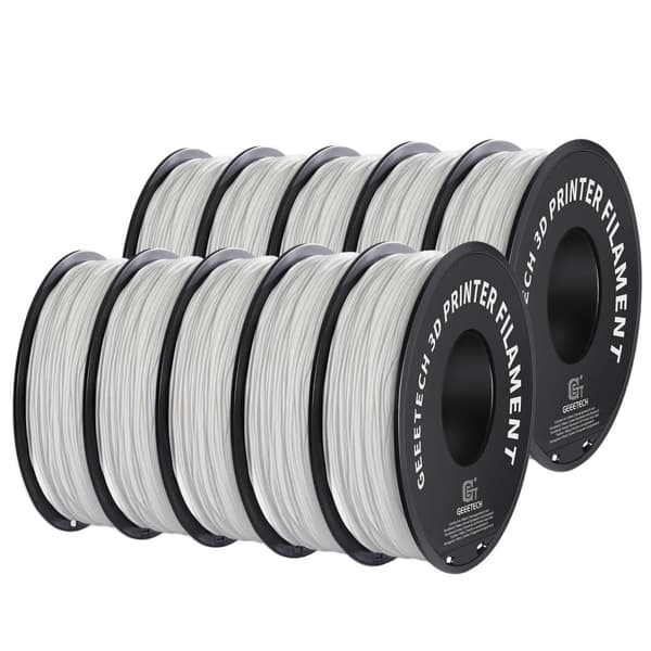 TPU 3D-printer filament, 1,75 mm diameter, 1 kg vægt,HVID