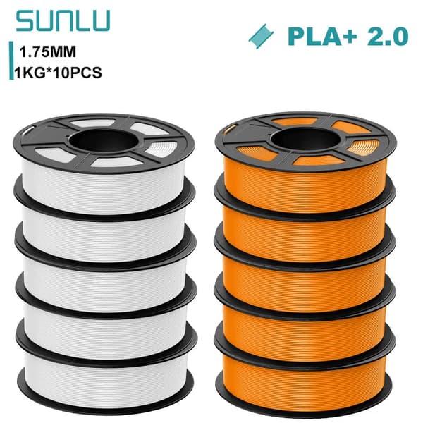 PLA Plus 3D-skrivartillbehör, 1,75 mm diameter, 1 kg nettovikt,PLAplus 2.0 5WT 5OR