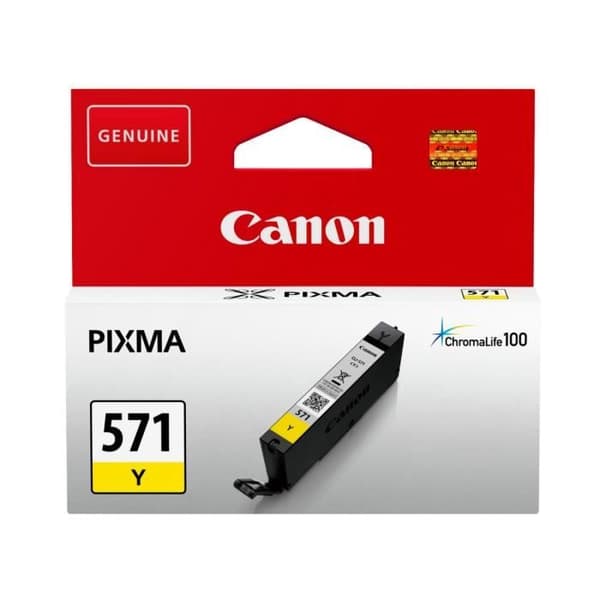 Canon Cartridge CLI-571 Gul