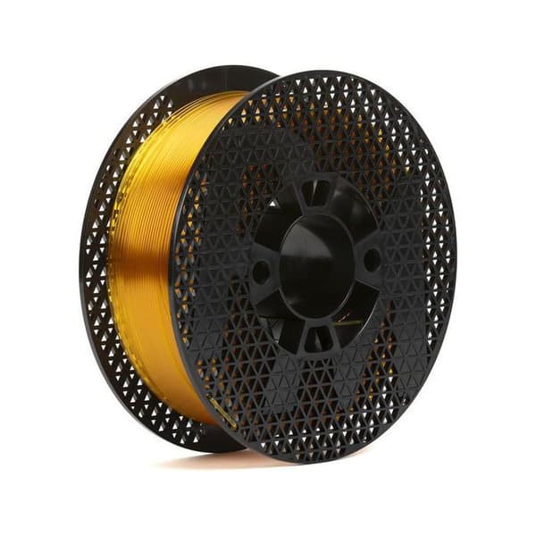 Filament PM 1,75 mm PETG 1 kg gul genomskinlig