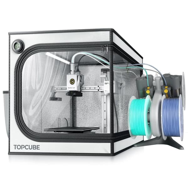 3D-printerhus, LED-belysning, konstant temperatur,A1 mini