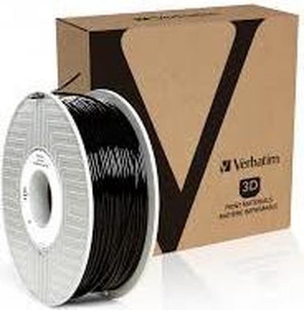 Verbatim 55327 3D-tulostusmateriaali Polylactic Acid Black 1 kg
