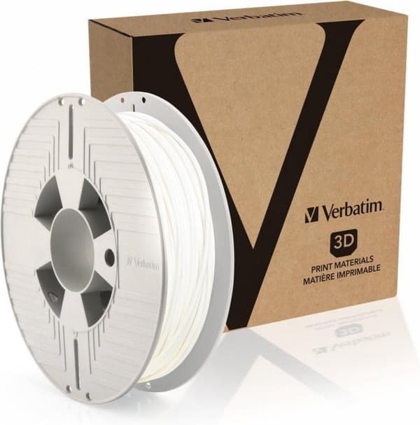Verbatim 55153 3D-printmateriale Polycarbonat (PC), Polymethylmethacrylat (PMMA) Hvid 500 g