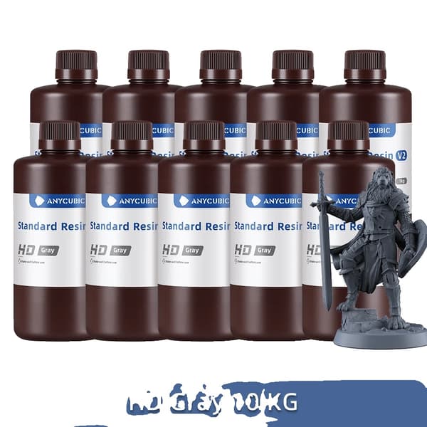 UV-hartsi, korkean tarkkuuden tulostus, UV-herkkä neste,10kg V2 HD Harmaa