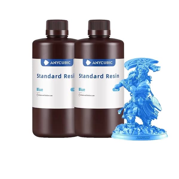 ANYCUBIC UV-hartsi, korkea tarkkuus, nopea kovettuminen, kestävä laatu,2kg Sininen
