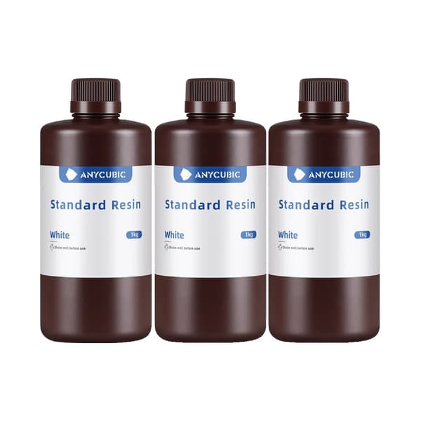 3D-skrivarharpiks, hög viskositet, UV-kompatibel,UV Vit 3 KG