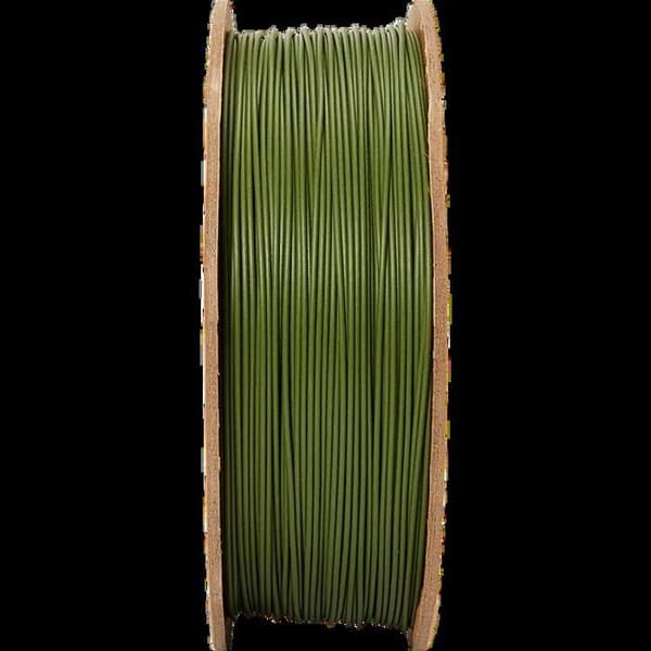 Polymaker 70957 PolyTerra PLA Filament låg plast, vattenlöslig 1,75 mm 1000 g mörk militärgrön 1 p