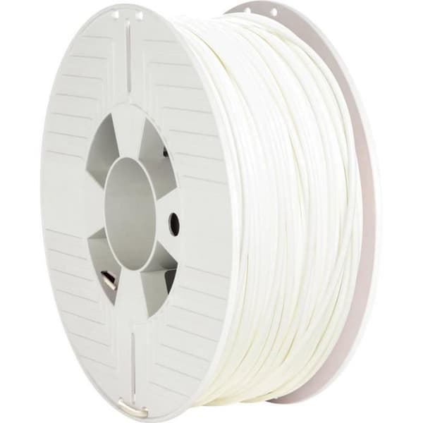 Verbatim PLA filament 2,85 mm vit - 1000 g - för 3D-skrivare kompatibel med PLA 2,85 mm filament