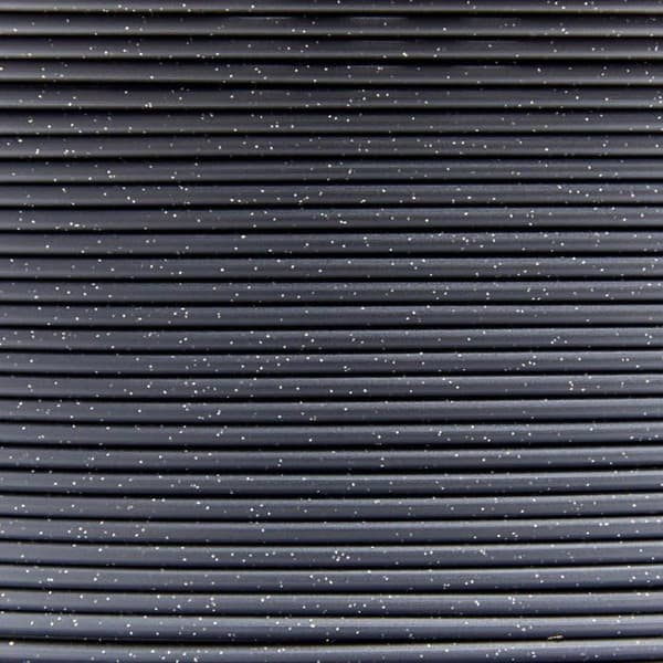 3dfils - GEZIPU - Filament PLA Glitter för 3D-utskrift Neat Winding esFil PLA Max: 1,75 mm, 1 kg, Galaktisk Grå