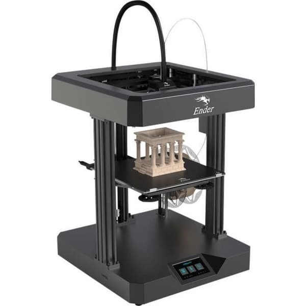Creality 3D-skrivarsats Dual Output Munstyckssystem (Single Extruder), med manuell, uppvärmd utskriftsbänk