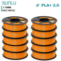 Pikkukuva 2 / 2: PLA Plus 3D-tulostinfilamentti, 1,75 mm halkaisija, 1 kg nettopaino,PLAplus 2.0 Oranssi