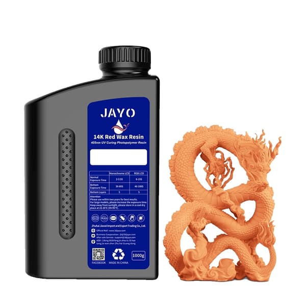 3D-skrivarharpiks, 405nm UV-härdning, 1000g nettovikt,RESIN 14KRWR-RD-1KG