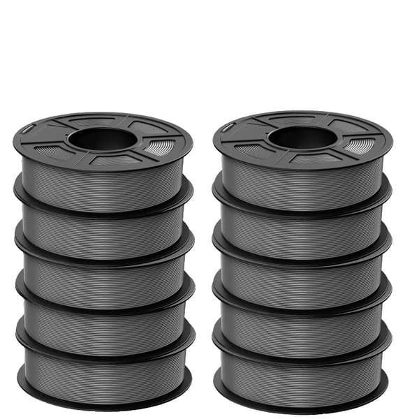 PLA Plus 3D-skrivartillbehör, 1,75 mm diameter, 1 kg nettovikt,PLAplus 2.0 Grå