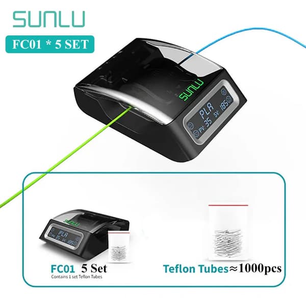 SUNLU Filamentanslutare, Snabb uppvärmning, Nollavfall Filament,FC01 5 SÄTT