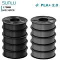 Miniatyrbillede 2 af 2: PLA Plus 3D-printer filament, 1,75 mm diameter, 1 kg nettovægt,PLAplus 2.0 5BK 5GY
