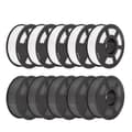 Miniatyrbillede 1 af 2: PLA 3D-printer filament, diameter 1,75 mm, nettovægt 1 kg/rulle,PLA 5WT5GY