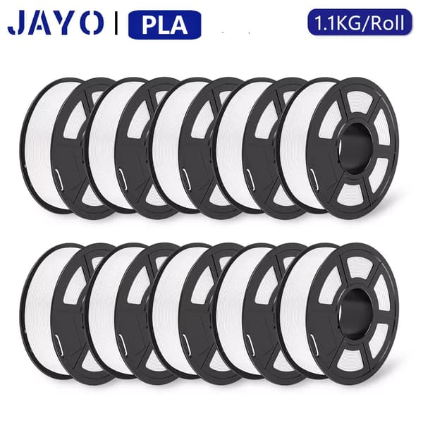 PLA 3D-skrivarfilament, Diameter 1,75 mm, Nettovikt 1 kg/rulle,PLA 10WT