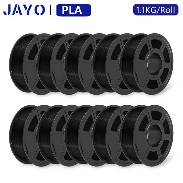 PLA 3D-skrivarfilament, Diameter 1,75 mm, Nettovikt 1 kg/rulle,PLA 10BK