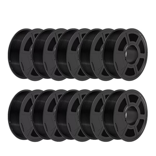 PLA 3D-skrivarfilament, Diameter 1,75 mm, Nettovikt 1 kg/rulle,PLA 10BK