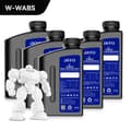Miniatyrbillede 2 af 2: 3D-printerharpiks, ABS-lignende materiale, høj præcision, vandvaskbar,Vaskbar ABS -WT-5KG