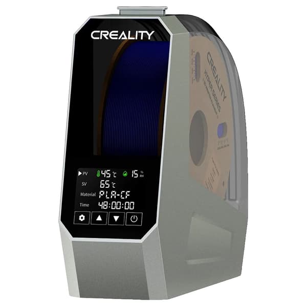 Filament Tørrer Box, Justerbar Temperaturkontrol 45-70°C, 48-Timers Timer,Creality Space Pi