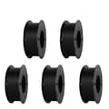 Miniatyrbillede 1 af 2: Matte PLA Filament, Lav Glans Finish, Bred Kompatibilitet,5KG Sort