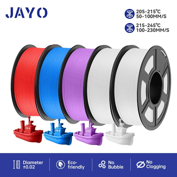 PLA 3D-skrivarfilament, 1,75 mm diameter, 1,1 kg vikt,LEK MIX07 5.5KG