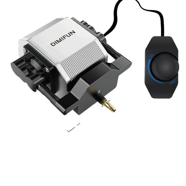 DIMIFUN Luftkompressor, 28W Effekt, 60L/min Luftkapacitet,EU  200-240V 50HZ