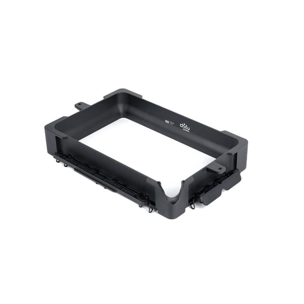 Snabbkopplingsharpiksbad, hållbar metallkonstruktion, smart flödesdesign,X4, Vat x 3st PFA