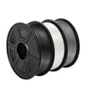 Miniatyrbild 1 av 2: SUNLU 3D Filament, PLA-material, 1,75 mm diameter, 3 rullar per förpackning,PETG-1BK-1WT-1GY