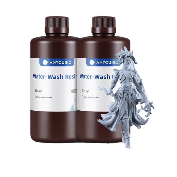 Vatten Tvätt Resin, Hög Precision, Låg Lukt,2kg Grå